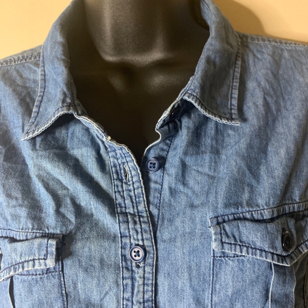 Lucy & Laurel Denim Shirt